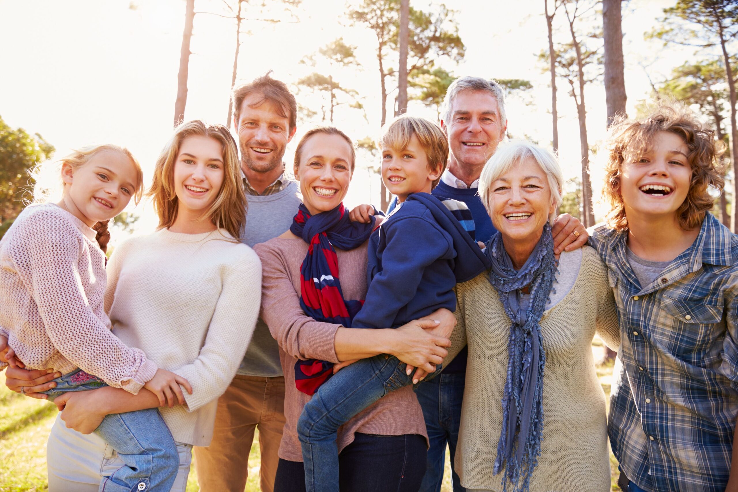 Mehrgenerationen Familie